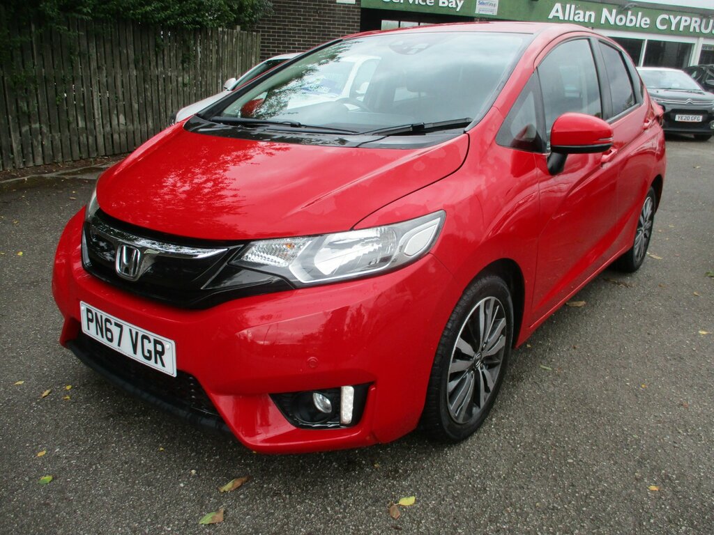 Honda Jazz 1.3 I-vtec Ex Hatchback Cvt Euro 6 Ss Red