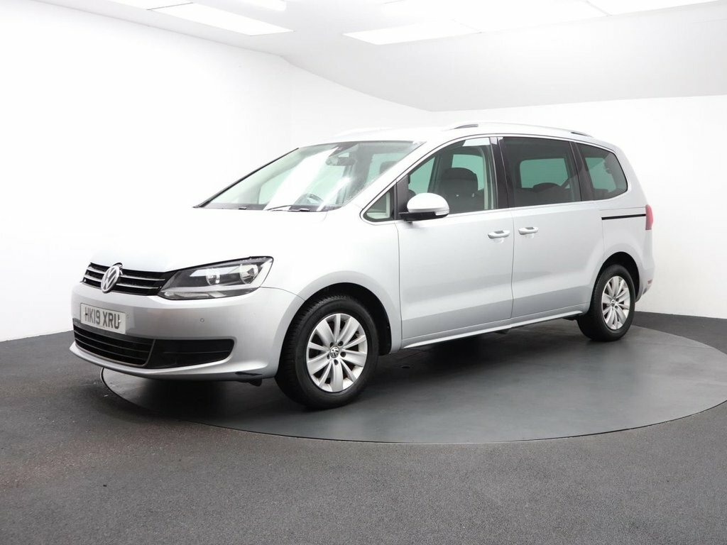 Volkswagen Sharan 1.4L Se Nav Silver #4