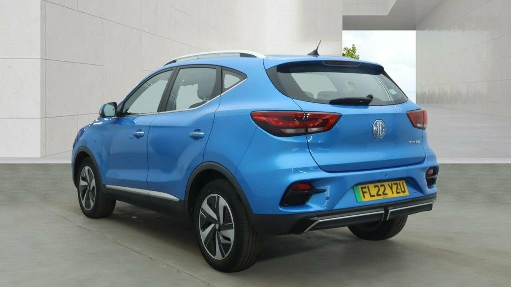 MG ZS Suv FL22YZU Blue #4