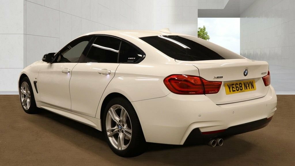 BMW 4 Series Gran Coupe 2L M Sport YE68NYN White #2