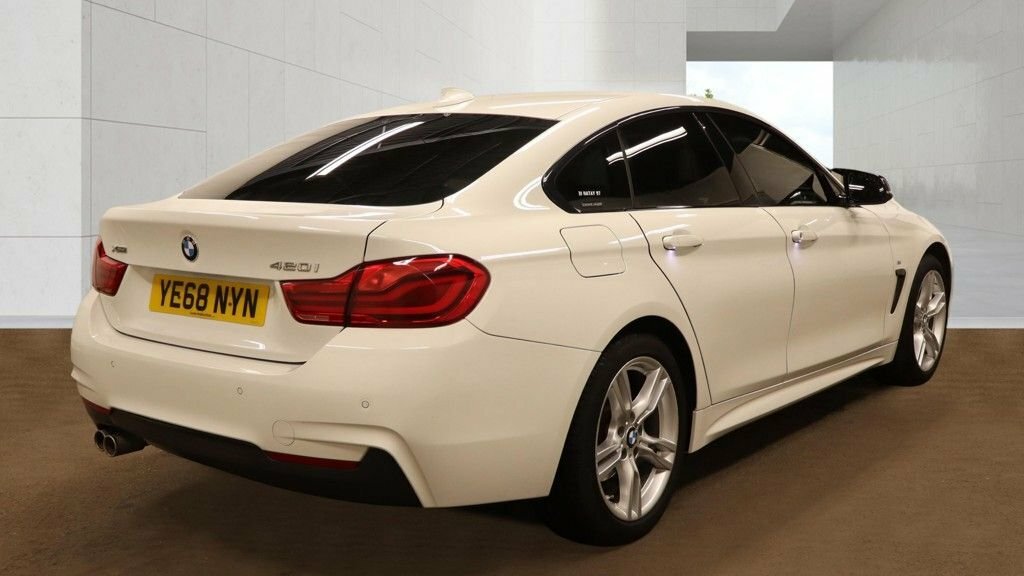 BMW 4 Series Gran Coupe 2L M Sport YE68NYN White #3