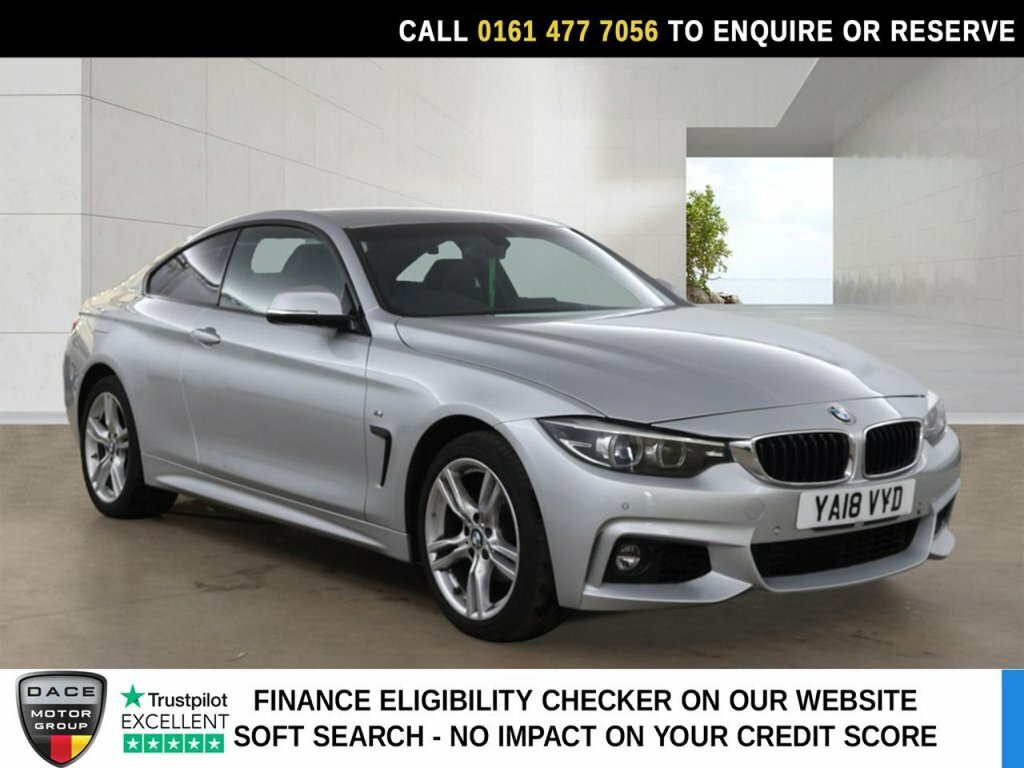 BMW 4 Series Gran Coupe 2L M Sport Silver