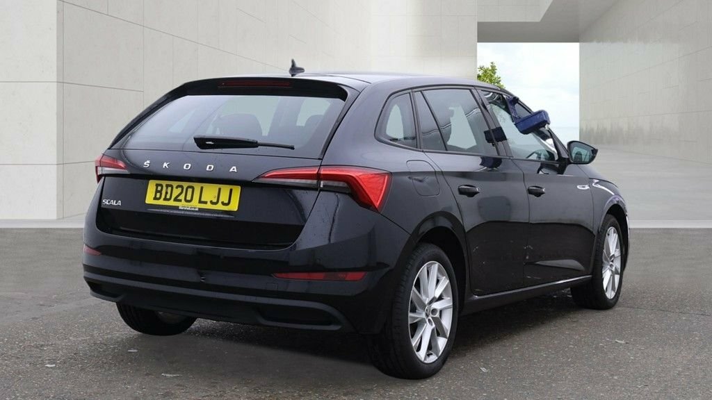 Skoda Scala Hatchback Blue #3