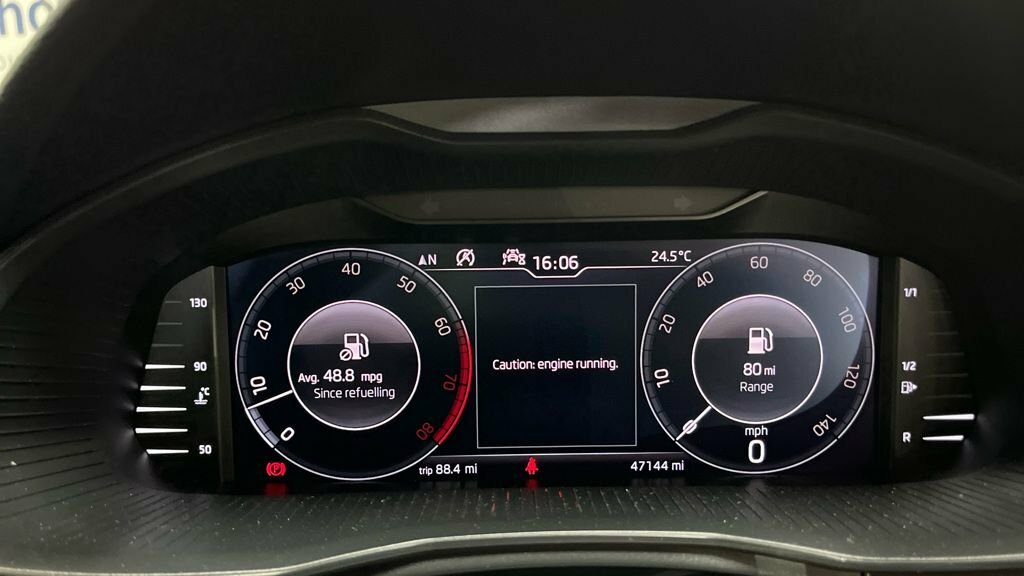 Skoda Scala Hatchback Blue #8
