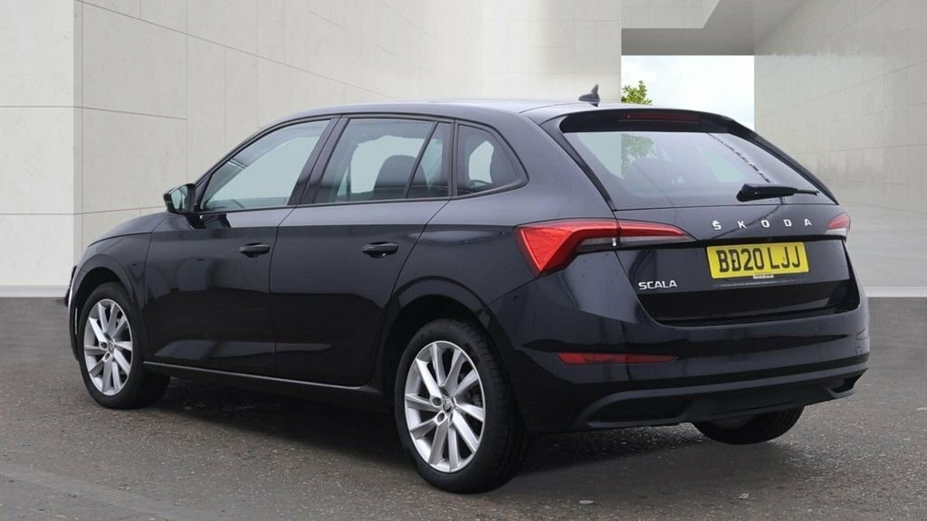 Skoda Scala Hatchback Blue #2