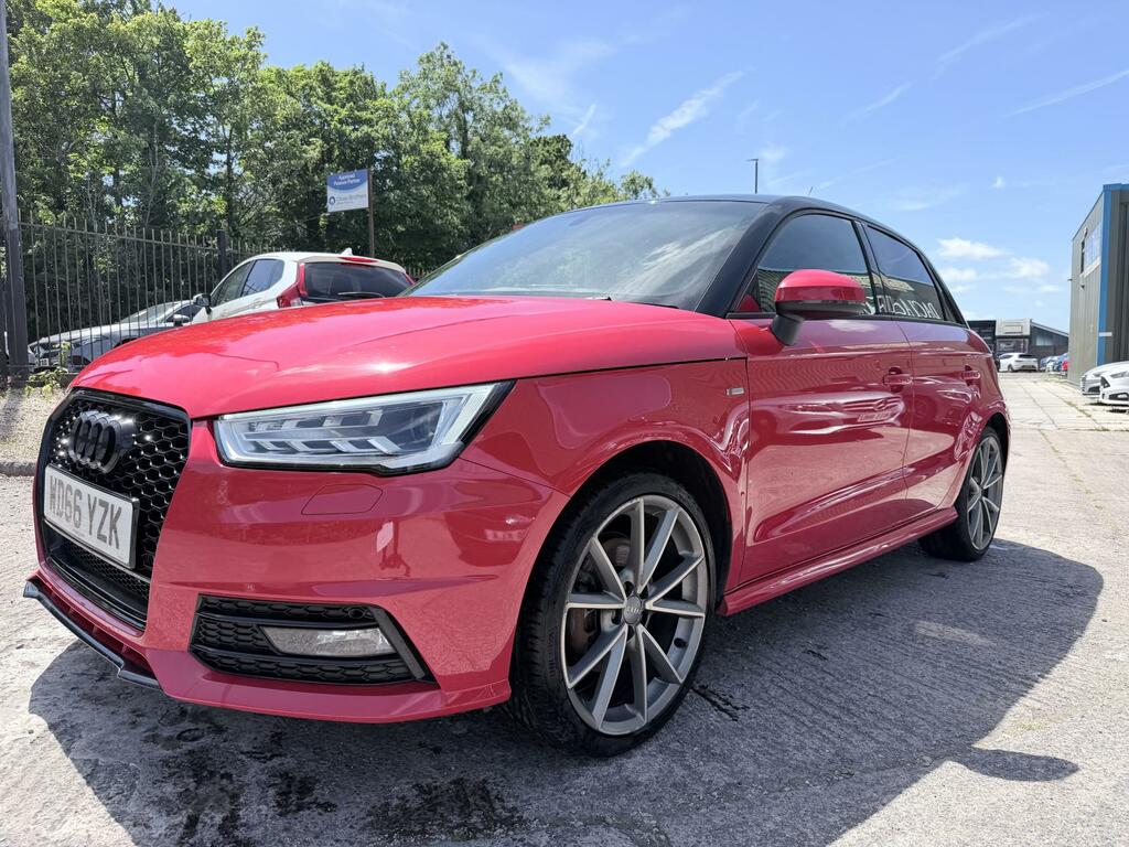 Audi A1 1.4 Tfsi Cod Black Edition Sportback Ma WD66YZK Red #3
