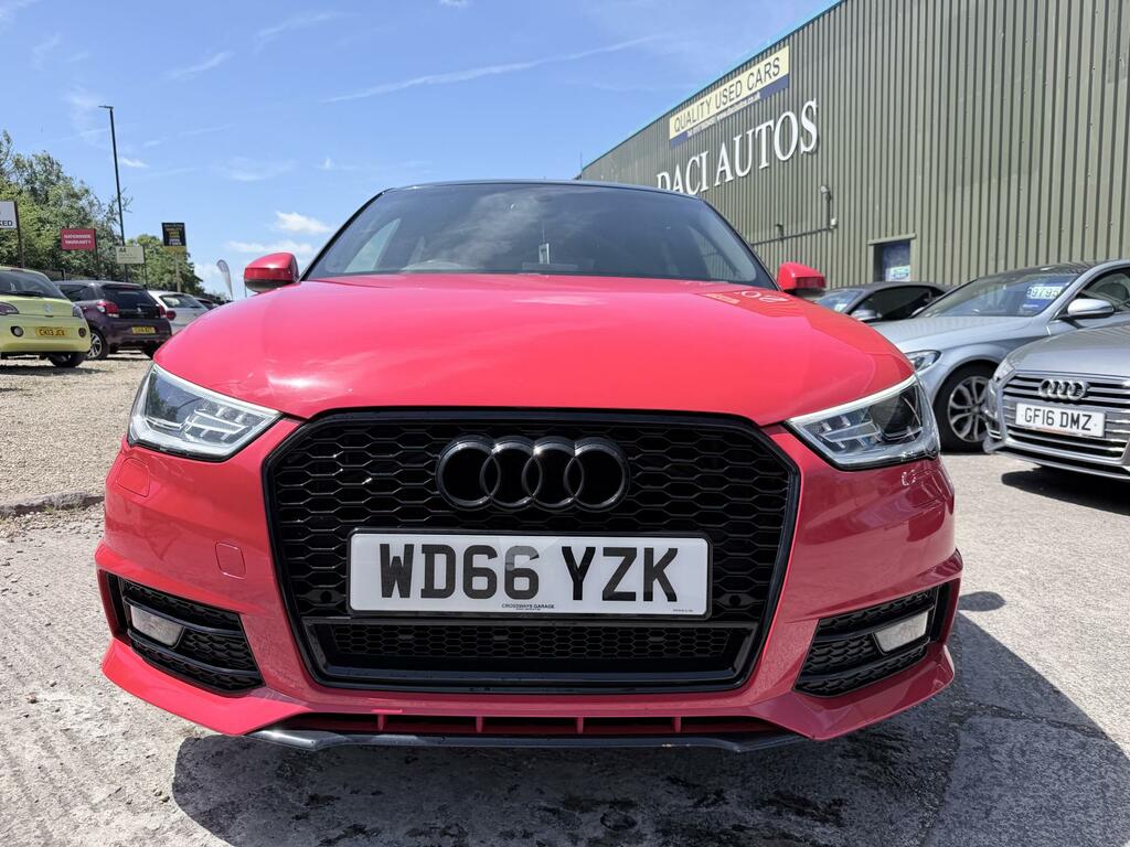 Audi A1 1.4 Tfsi Cod Black Edition Sportback Ma WD66YZK Red #2