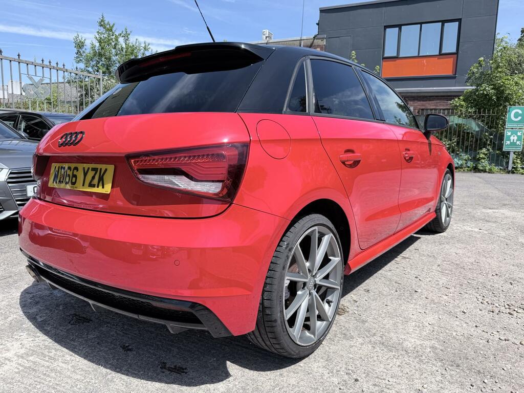 Audi A1 1.4 Tfsi Cod Black Edition Sportback Ma WD66YZK Red #6