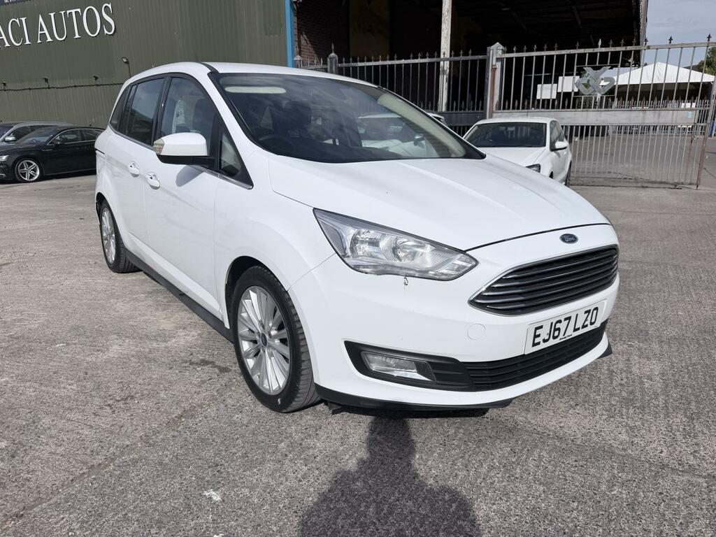 Ford Grand C-Max 1.5 Tdci Titanium Mpv Euro 6 S White
