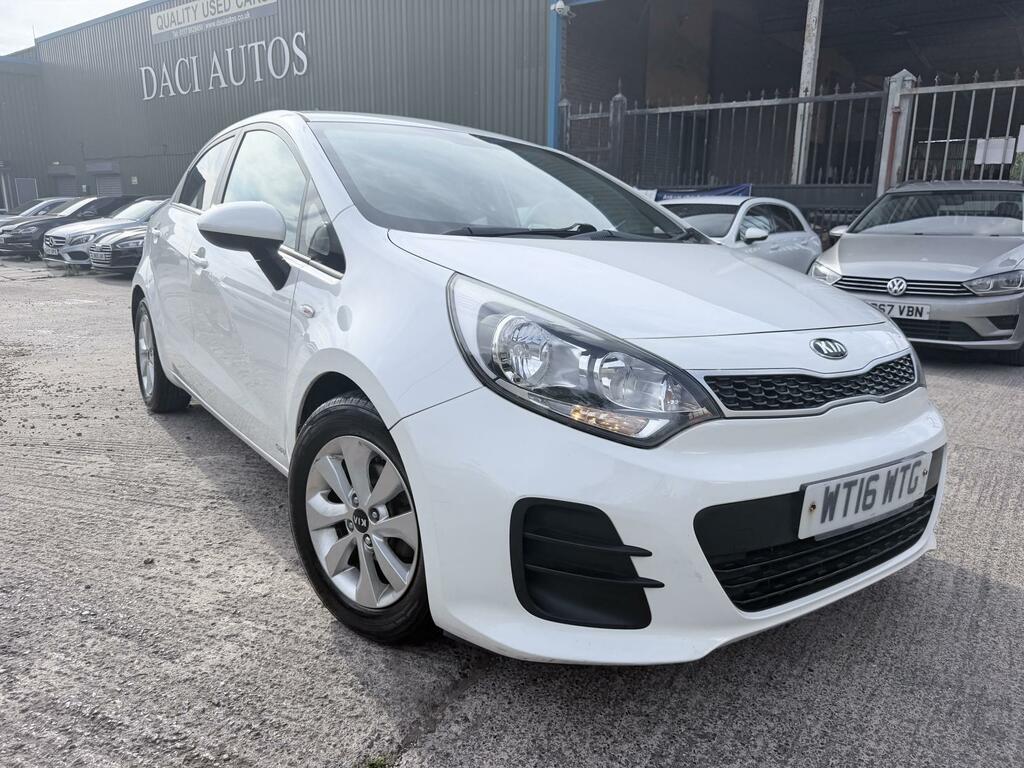 Kia RIO 1.25 Sr7 Hatchback Euro 6 84 Bh White