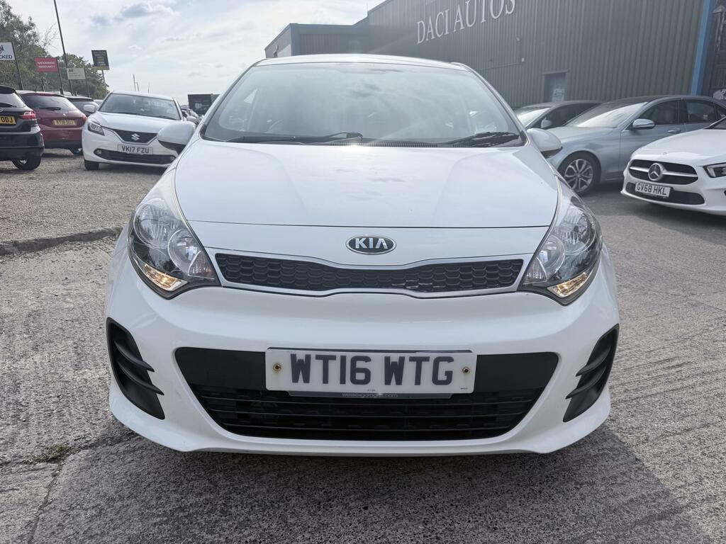 Kia RIO 1.25 Sr7 Hatchback Euro 6 84 Bh White #2