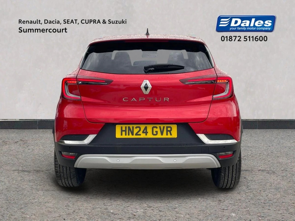 Renault Captur Captur 1.0 Tce 90 Techno Hatchback HN24GVR Red #4
