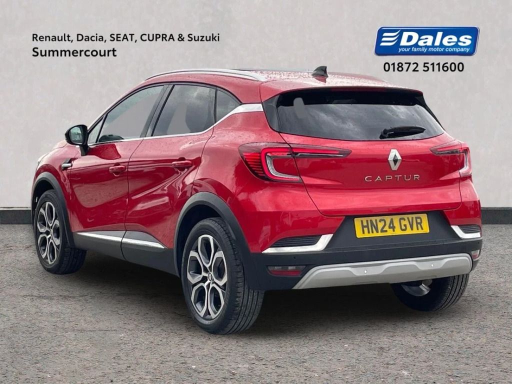Renault Captur Captur 1.0 Tce 90 Techno Hatchback HN24GVR Red #2