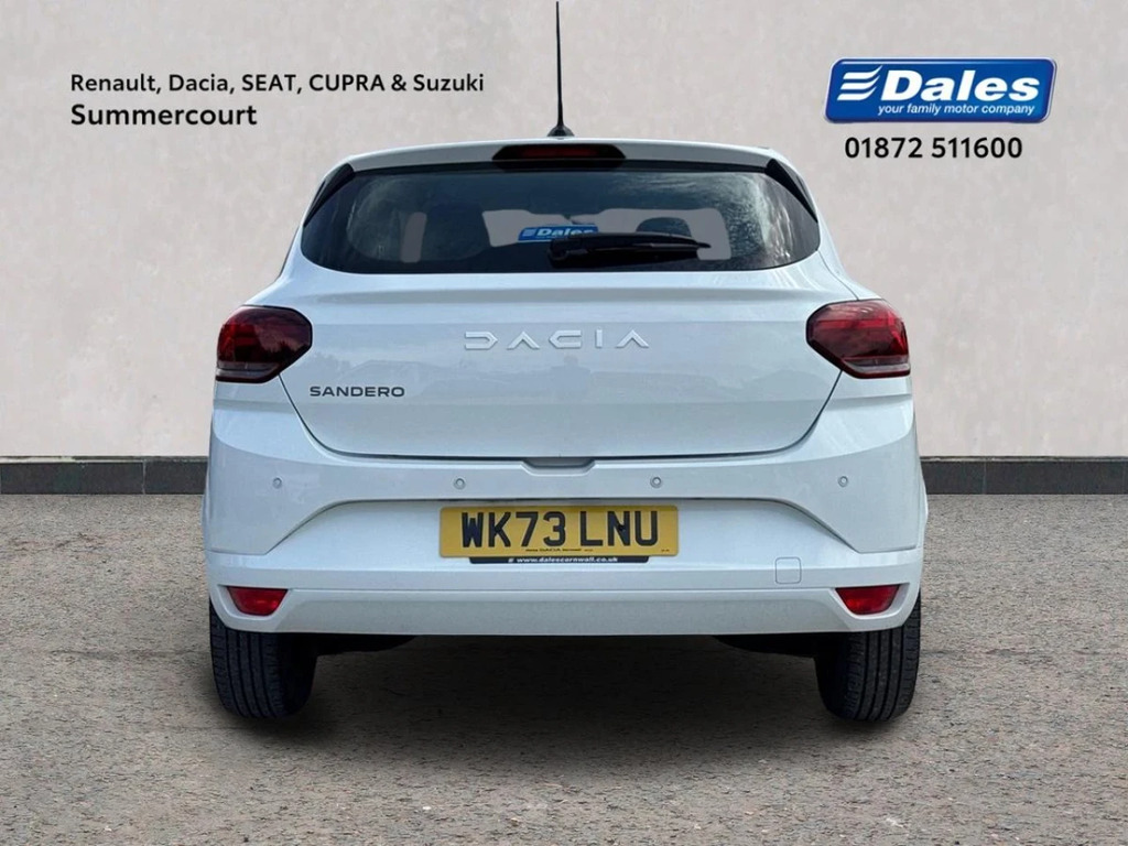 Dacia Sandero Sandero 1.0 Tce Essential Hatchback WK73LNU White #4
