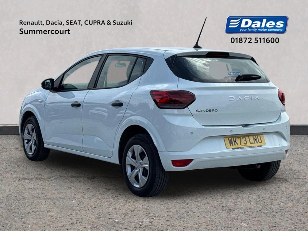 Dacia Sandero Sandero 1.0 Tce Essential Hatchback WK73LNU White #2