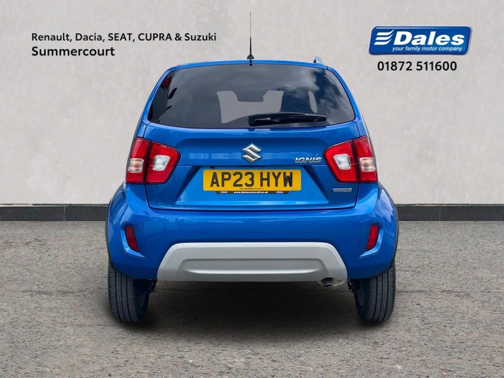 Suzuki Ignis Ignis 1.2 Dualjet 12V Hybrid Sz5 Cvt Hatchback AP23HYW Blue #4
