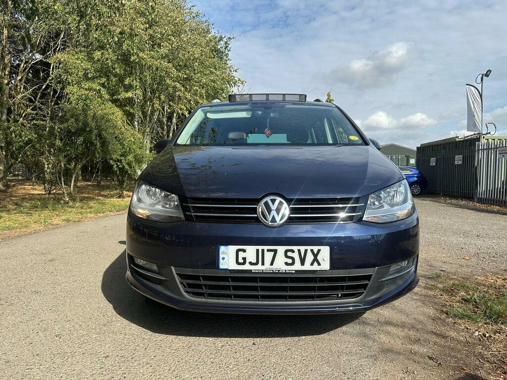 Volkswagen Sharan Mpv 2.0 Tdi Bluemotion Tech Sel Dsg Euro 6 Ss 5 GJ17SVX Blue #2