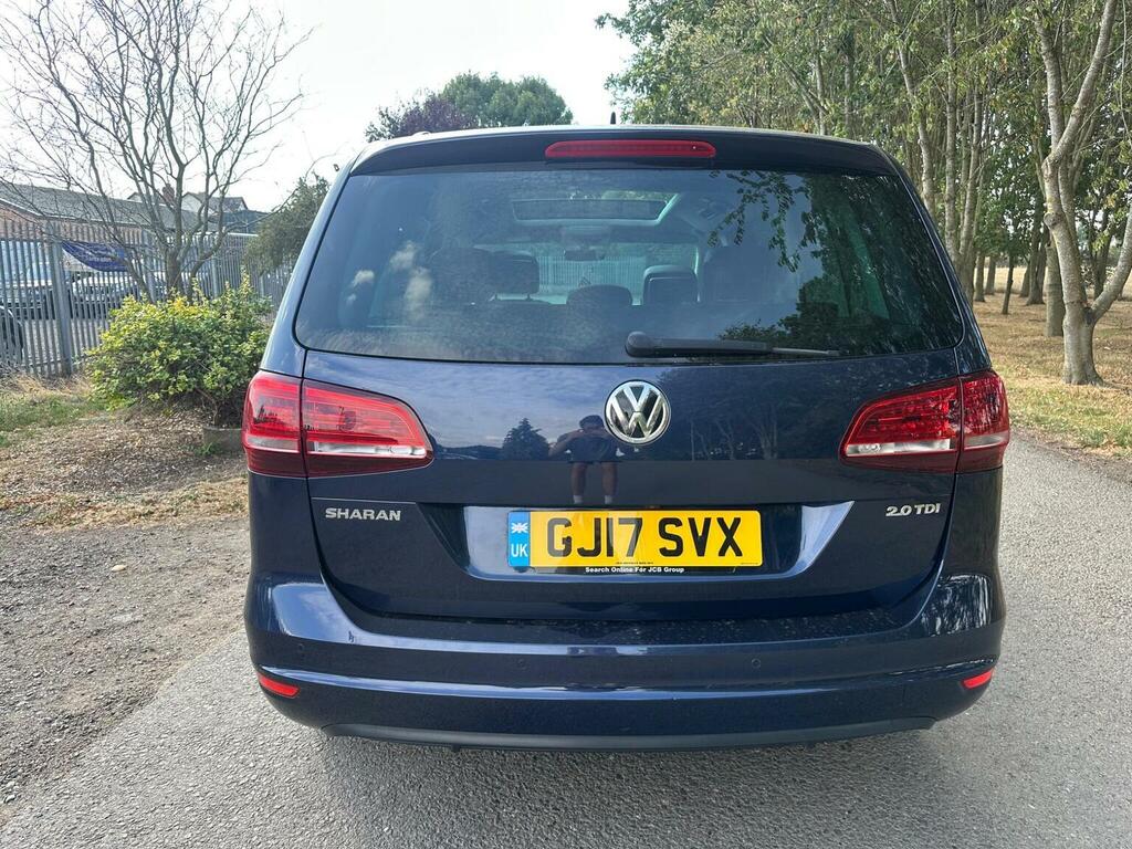 Volkswagen Sharan Mpv 2.0 Tdi Bluemotion Tech Sel Dsg Euro 6 Ss 5 GJ17SVX Blue #6