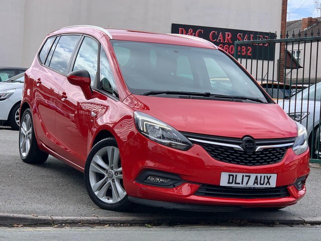 Vauxhall Zafira Tourer Zafira Tourer Sri Nav T Red #2