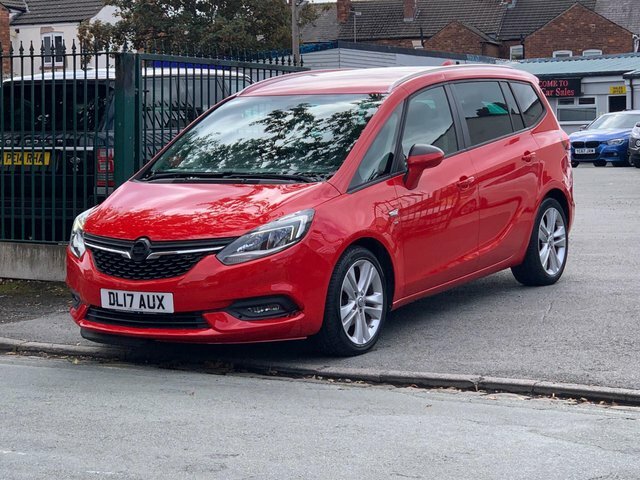 Vauxhall Zafira Tourer Zafira Tourer Sri Nav T Red #6