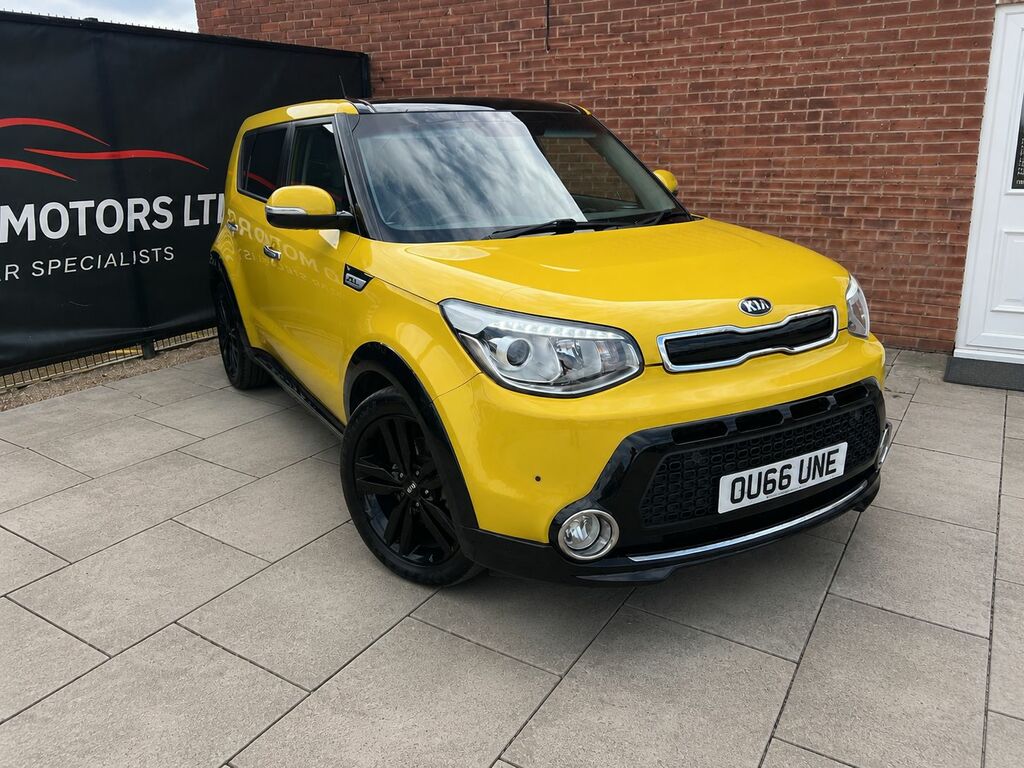Kia Soul Maxx Crdi 1.6 Full Service History Incl New Yellow #3
