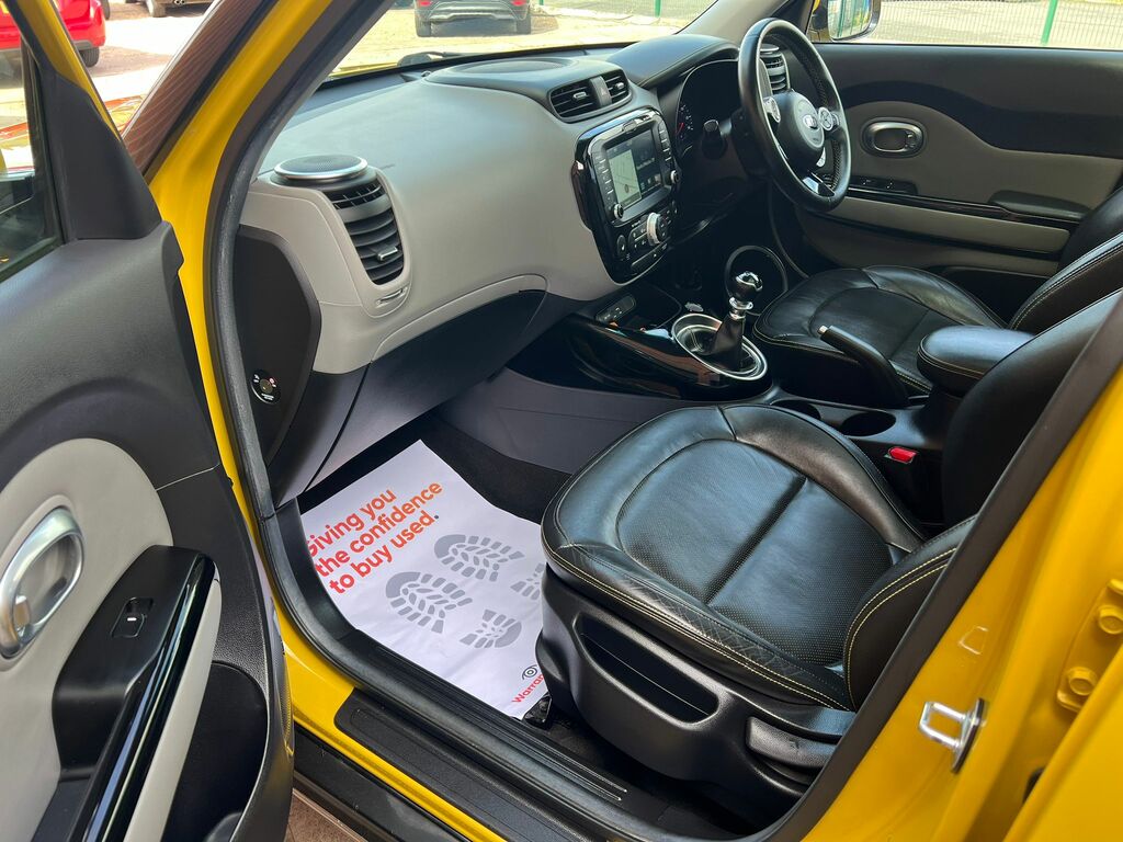 Kia Soul Maxx Crdi 1.6 Full Service History Incl New Yellow #6