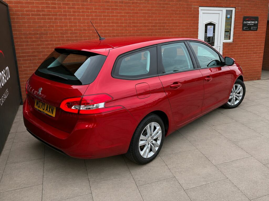 Peugeot 308 SW Active Premium 1.5 Bluehdi Full Service History Red #4