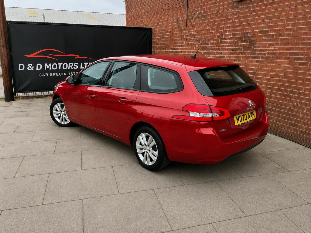 Peugeot 308 SW Active Premium 1.5 Bluehdi Full Service History Red #6