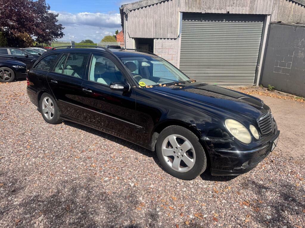 Mercedes-Benz E Class E Class Blue #1