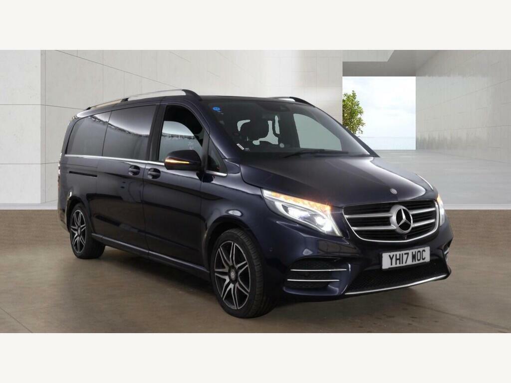 Mercedes-Benz V Class 2.2 V220d Amg Line G-tronic Euro 6 S S Blue