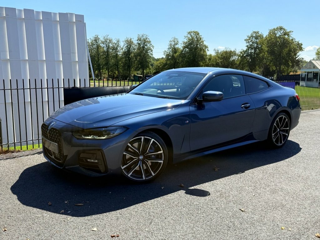 BMW 4 Series Gran Coupe 2L M Sport AF71YSK Blue #3