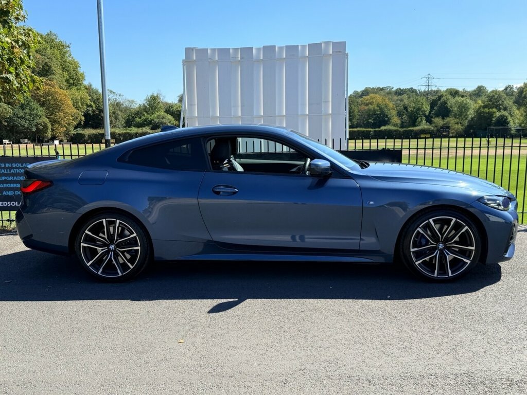 BMW 4 Series Gran Coupe 2L M Sport AF71YSK Blue #4