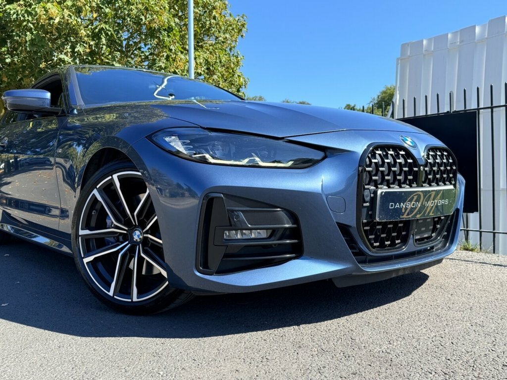 BMW 4 Series Gran Coupe 2L M Sport AF71YSK Blue #5