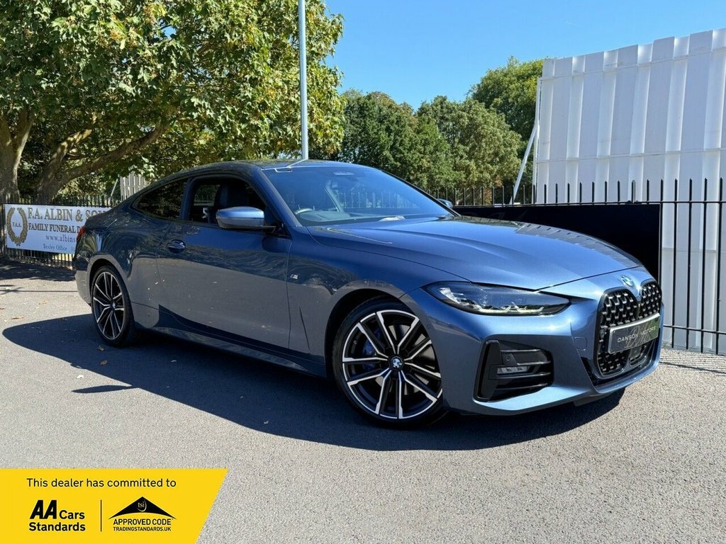 BMW 4 Series Gran Coupe 2L M Sport Blue