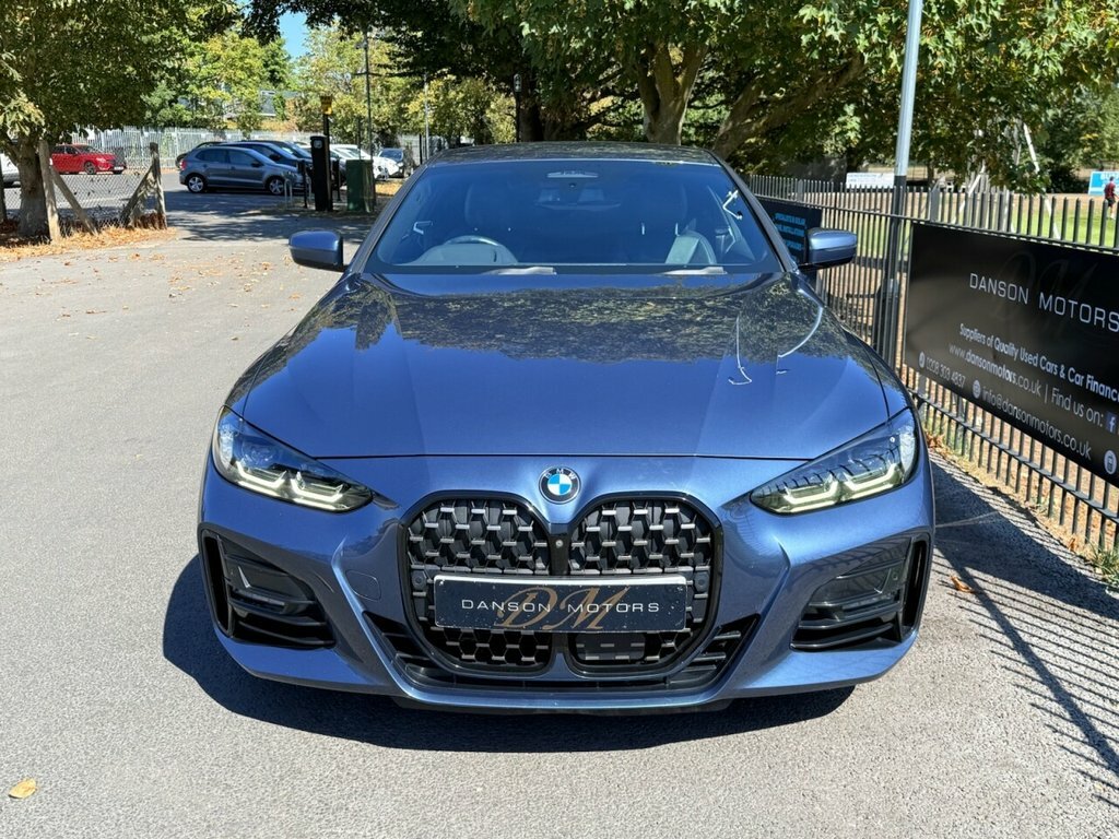BMW 4 Series Gran Coupe 2L M Sport AF71YSK Blue #2