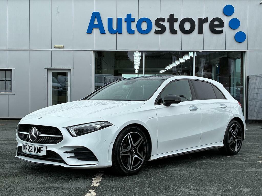 Mercedes-Benz A Class 1.3 A180 Amg Line Edition Premium Plus 7G-dct Eu White
