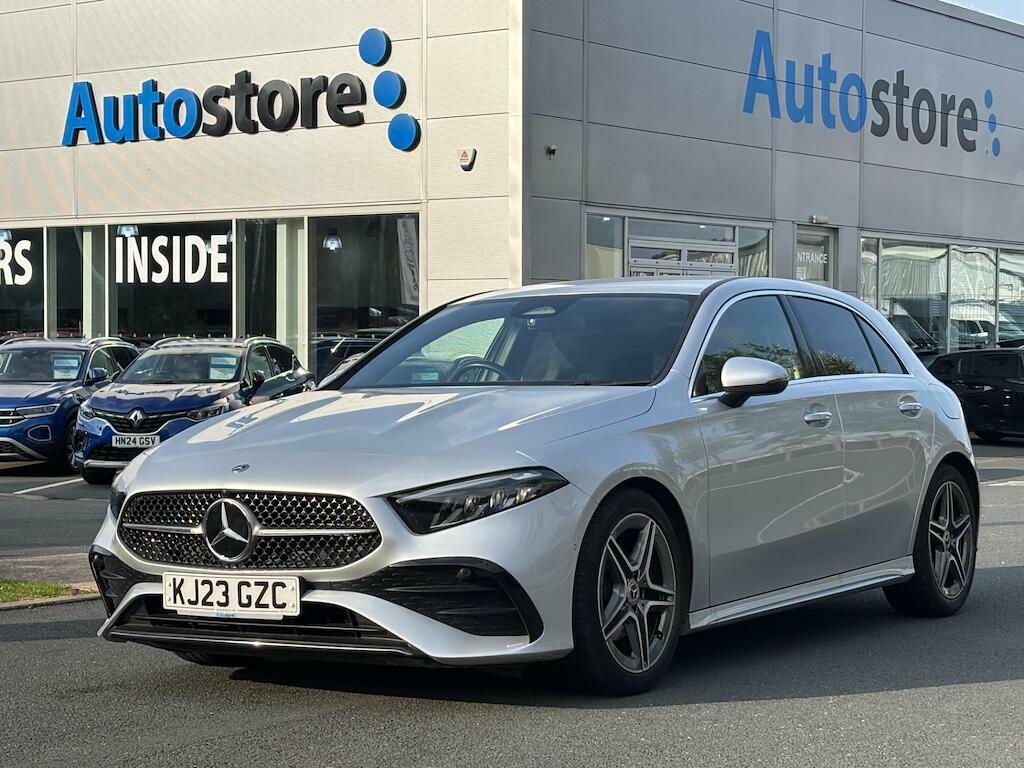 Mercedes-Benz A Class 1.3 A180h Mhev Amg Line Executive 7G-dct Euro 6 Silver