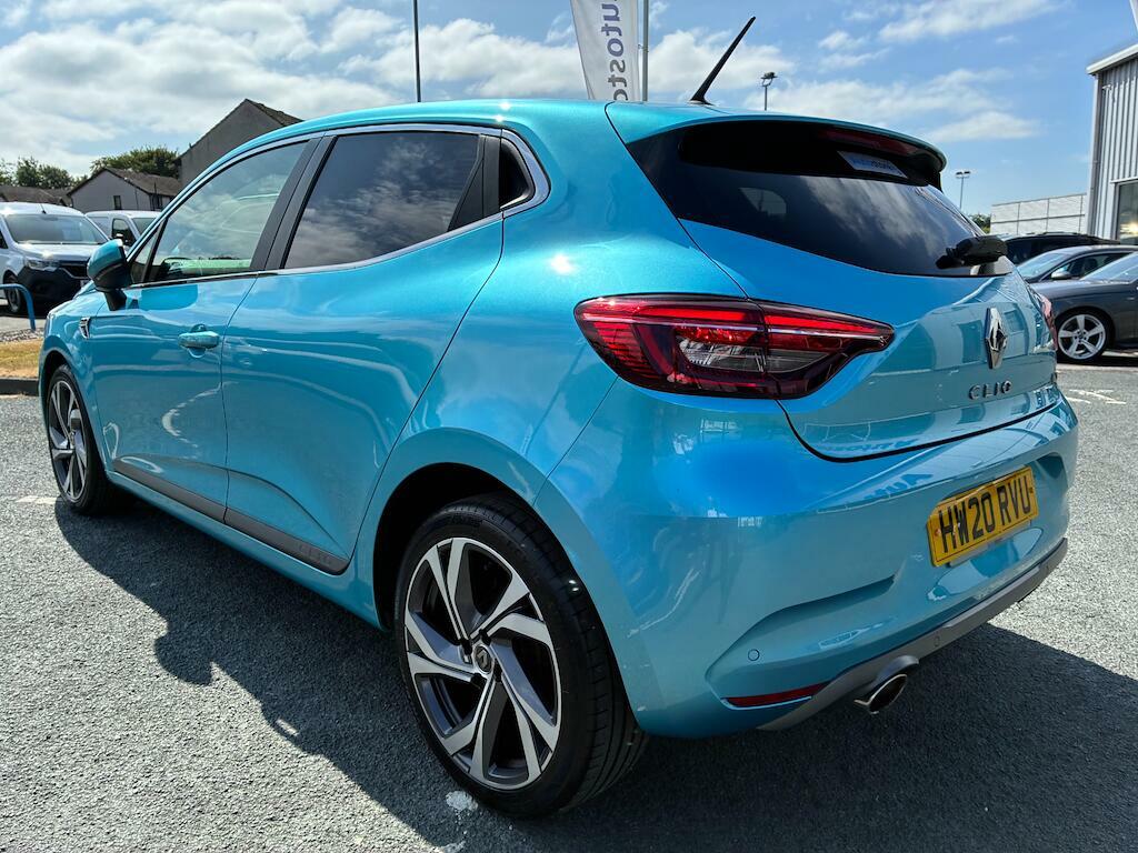 Renault Clio 1.0 Tce Rs Line Euro 6 Ss HW20RVU Blue #4