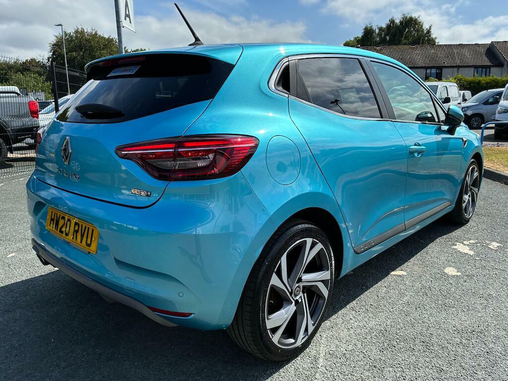 Renault Clio 1.0 Tce Rs Line Euro 6 Ss HW20RVU Blue #6