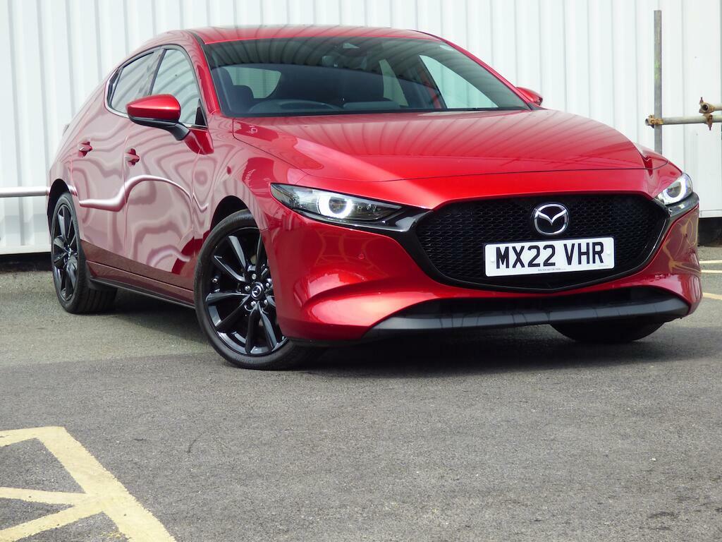 Mazda 3 2.0 E-skyactiv-x Mhev Sport Lux Euro 6 Ss Red
