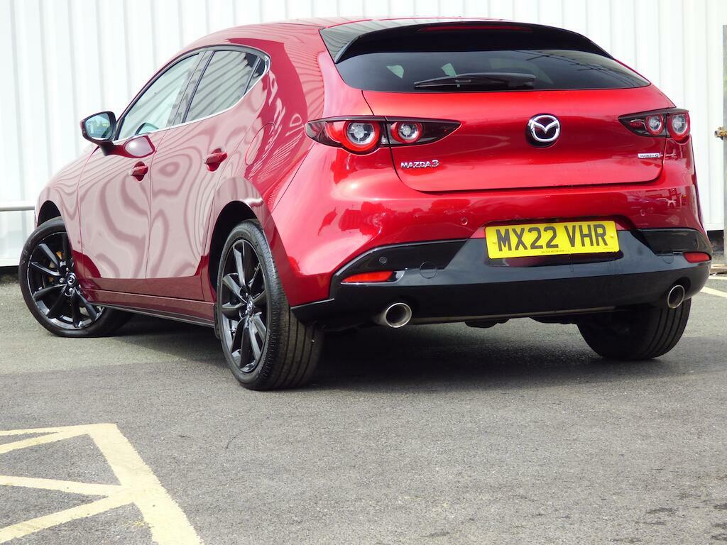 Mazda 3 2.0 E-skyactiv-x Mhev Sport Lux Euro 6 Ss MX22VHR Red #3