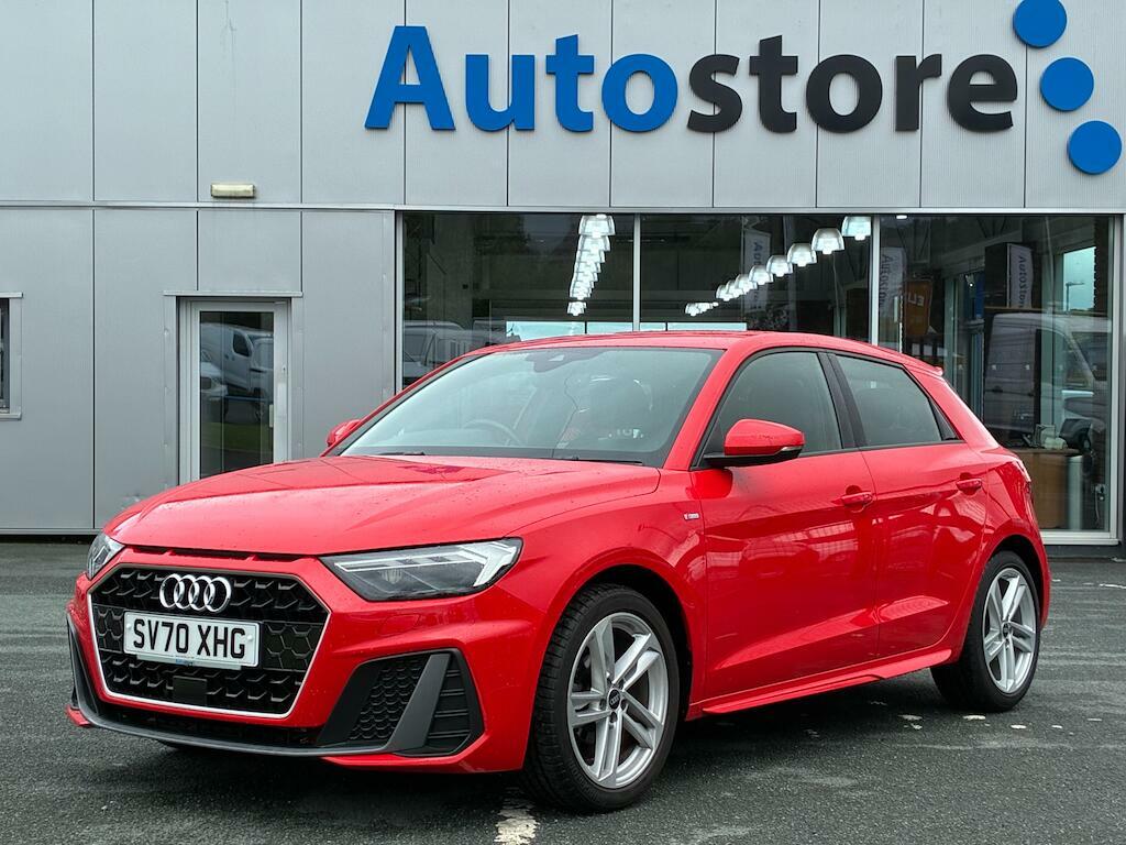 Audi A1 S Line Red