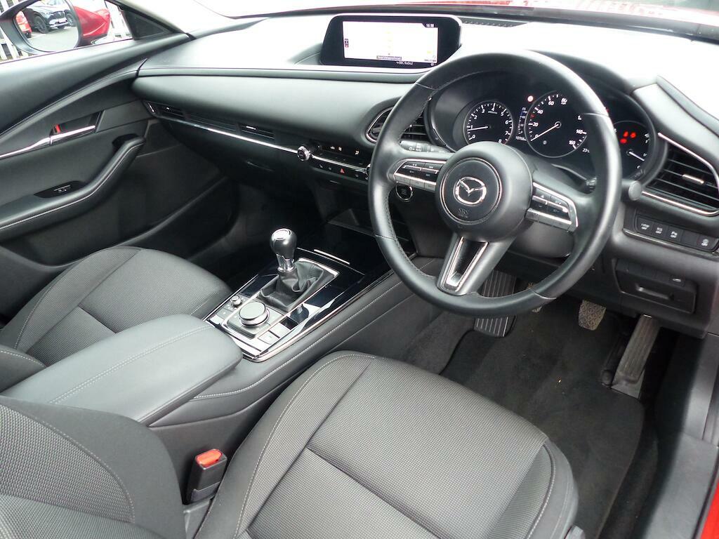 Mazda CX-30 Sport Lux Red #4