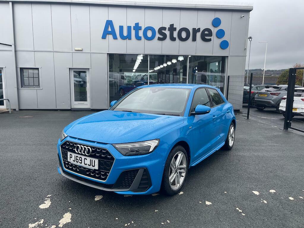 Audi A1 1.0 Tfsi 30 S Line Sportback Euro 6 Ss Blue