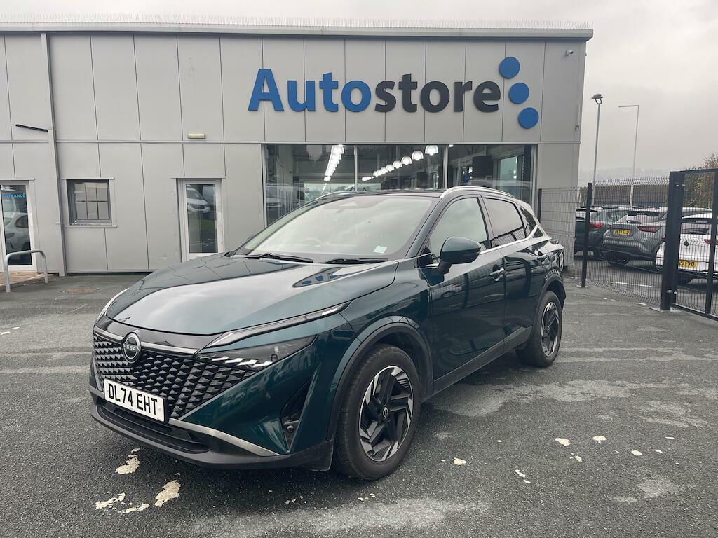 Nissan Qashqai 1.3 Dig-t Mhev N-connecta Euro 6 Ss Green