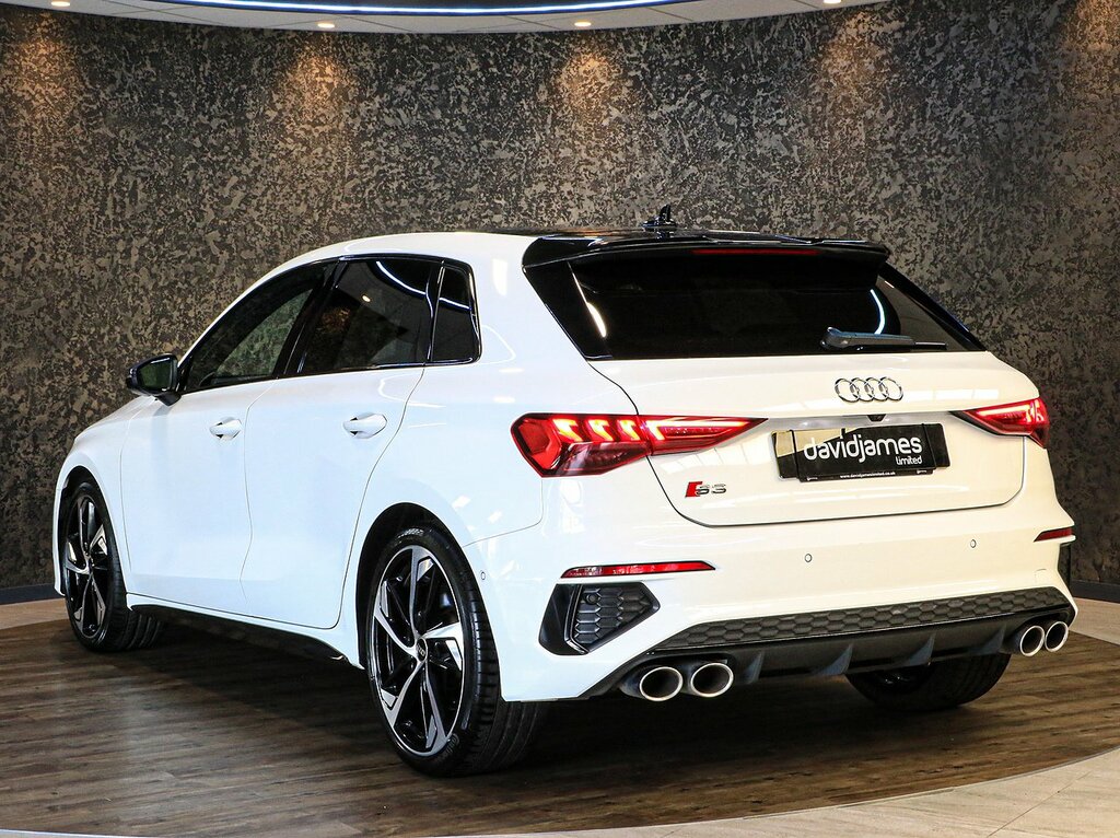 Audi S3 Tfsi CP23FSN White #5