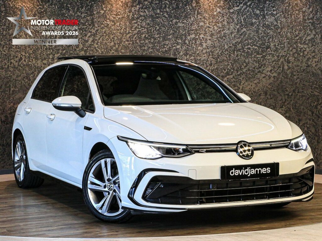 Volkswagen Golf Tdi R-line YA24AZV White