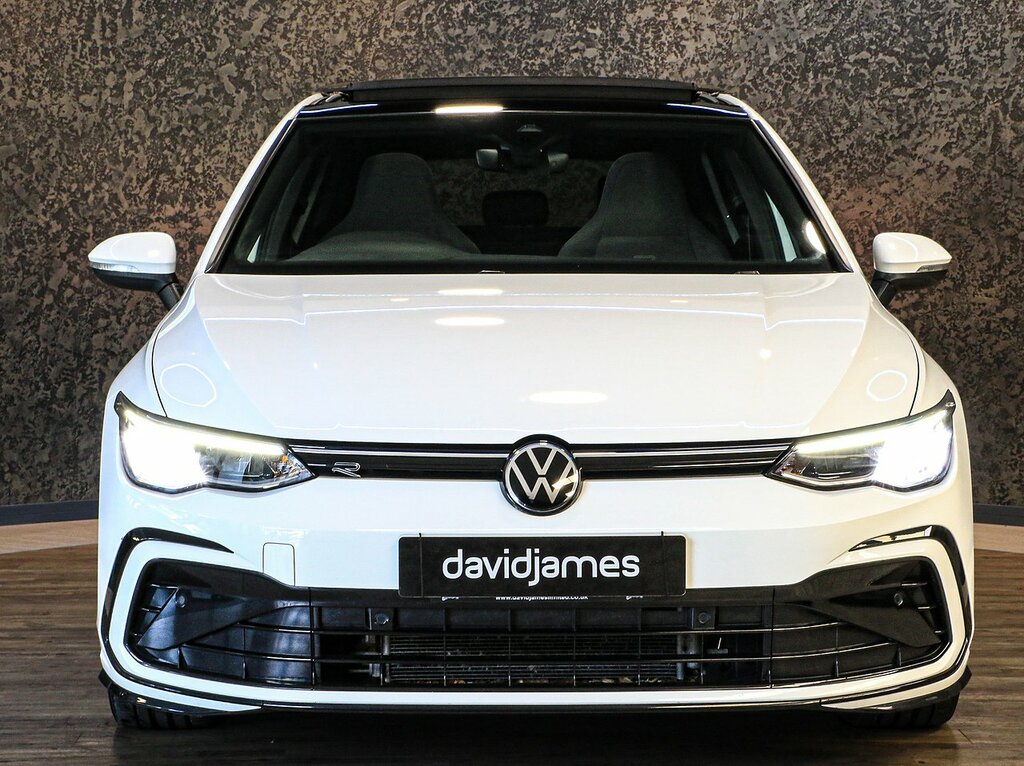 Volkswagen Golf Tdi R-line YA24AZV White #3