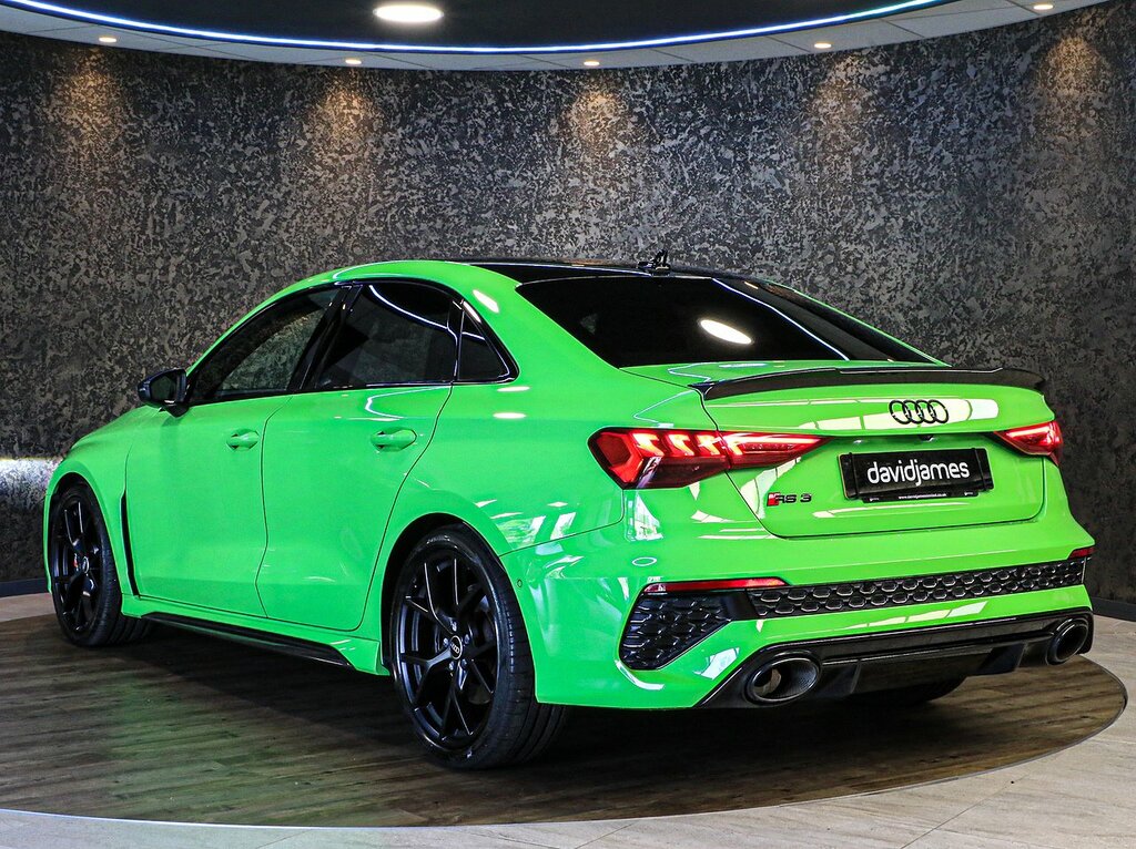 Audi RS3 Tfsi Carbon Black RS03PEA Green #5