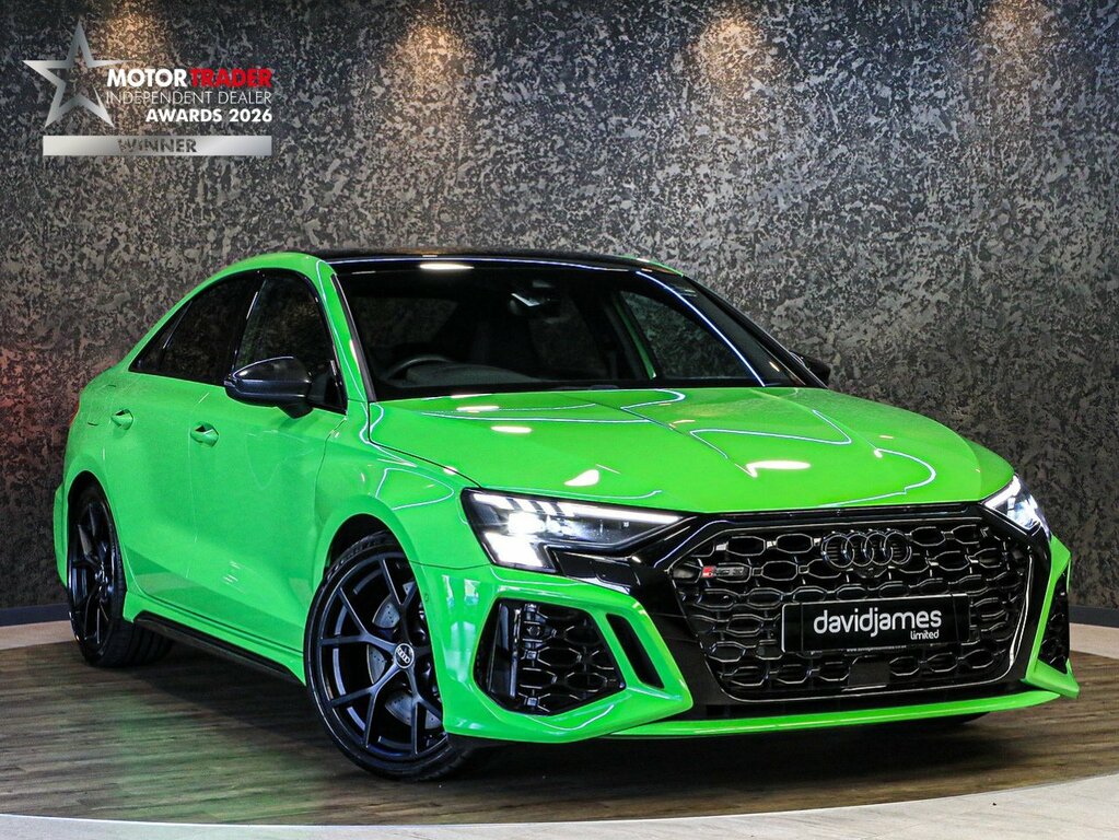 Audi RS3 Tfsi Carbon Black Green